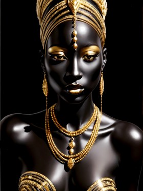 Schönheit in Gold