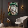Picasso Stil Porträt Green Day