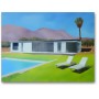 Haus, Pool und Liegen