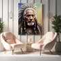 Apache Indianer Häuptling