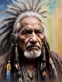 Apache Indianer Häuptling
