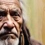Apache Indianer Häuptling