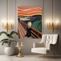 Im Stil Edvard Munch Der Schrei
