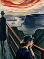 Im Stil von Edvard Munch Gemälde