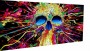 Abstrakt Totenkopf Skull