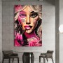 Frau Abstrakt Rose