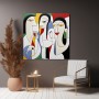 Picasso Stil - auf Leinwand oder Poster