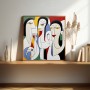 Picasso Stil - auf Leinwand oder Poster