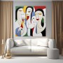 Picasso Stil - auf Leinwand oder Poster