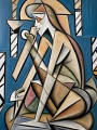 Kunst Frau Picasso Style