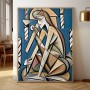Kunst Frau Picasso Style