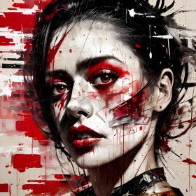 Asia Style Girl Frau Mädchen