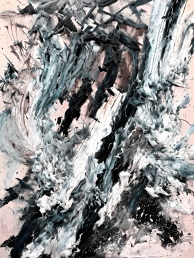 Fang mich: Abstraktes Gemälde Kunst Farben Druck Fang mich: Abstraktes Gemälde Kunst Farben Druck
