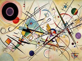 Alternative zu Kandinsky Bild Komposition VIII (1923)