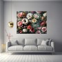 Blumenwelt Fotokunst auf Leinwand oder Poster Blumen