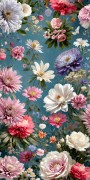 Fotokunst Blumen aller Art auf Leinwand oder Poster - Panorama