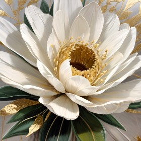 Pflanzen Blumen Wandbild Leinwand Poster