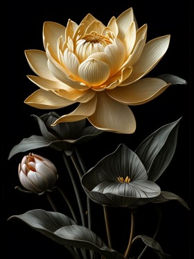Blume Wandbild Poster Leinwand