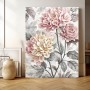 Pflanzen Blumen Wandbild auf Leinwand