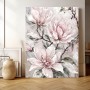 Pflanzen Blumen Wandbild auf Leinwand