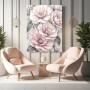 Pflanzen Blumen Wandbild auf Leinwand