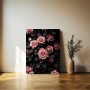Rose Blume Leinwand Poster Botanisch Wohnzimmer