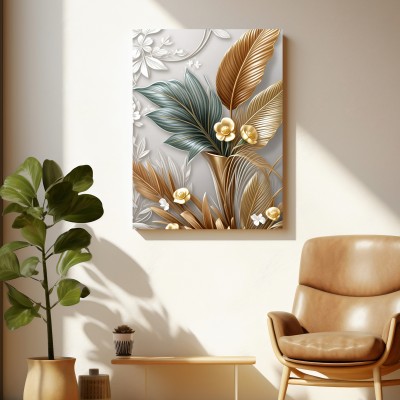 Tropische Blätter Leinwand Poster Botanisch Wohnzimmer Küche