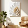 Gänseblümchen Blumen Tropengarten Natur Leinwand