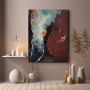 Aquarell Marmor Farben Abstrakt Kunstdruck Leinwand Poster