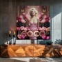 Marilyn Monroe COCO ROSA GOLD WANDBILD ROSEN