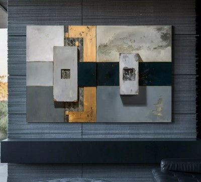 Moderne abstrakte Kunst Vintage Loft-Design