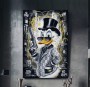 Dagobert Cartoon Pop-Art Comic Graffiti