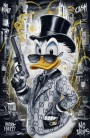 Dagobert Cartoon Pop-Art Comic Graffiti