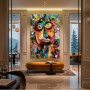 Picasso-Stil abstraktes Gemälde Wandbild