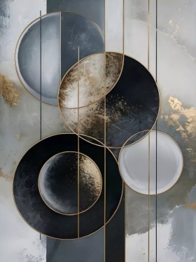 Abstrakte Wand-Deko Kunst Modernes Gemälde
