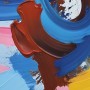 Kraftvolle Farbexplosion – Abstrakte Kunst voller Energie