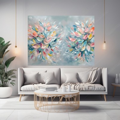 Abstrakte, expressionistische Malerei