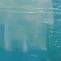 Abstrakte Expressionistische Malerei in Türkis- und Hellblau-Tönen
