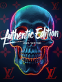 Authentic Edition LV Neon Kopf Schädel Totenkopf Wandbilder
