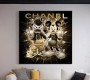 LV Micky-Donald Pop-Art Graffiti Goldgelb