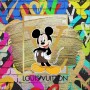 LV Micky Graffiti Pop-Art buntes