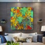 Dschungel Blätter Modern Wandbild Pop-Art Abstrakt