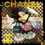 Micky Pop-Art Lv Schwarz-Bunt