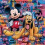 Micky Wandbild Pop-Art Graffiti Urban