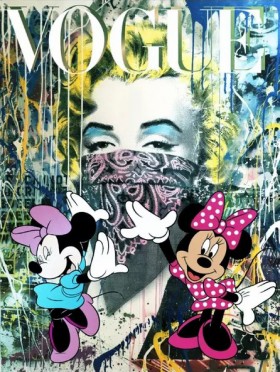 Marilyn-Monroe mini graffiti street-art banksy Marilyn-Monroe mini graffiti street-art banksy