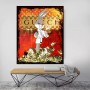 Bugs Bunny LV Pop-Art bunt Comic Hase rot Cartoon