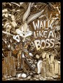 Bugs Bunny Walk Like a Boss Pop Art Graffiti Gold