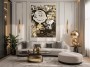 Peanuts Charlie Brown Snoopy Pop Art Graffiti Gold