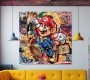 Super Mario Graffiti Nintendo Playstation Wandbild
