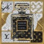 Coco Mademoiselle Parfum Pop Art LV Wandbild
